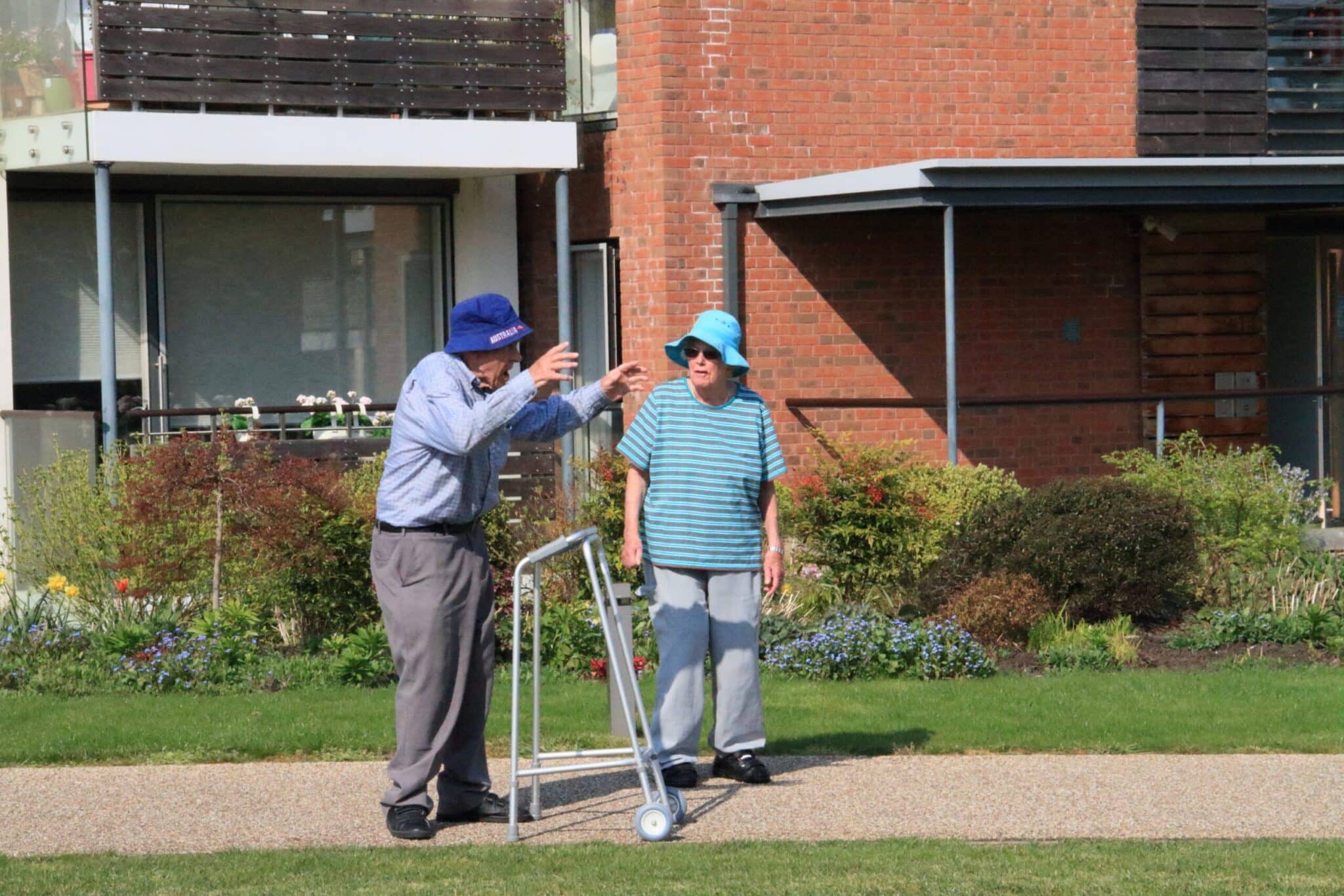 Wadswick Green Residents doing Zumba